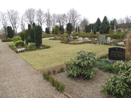 Billede af kirkegård